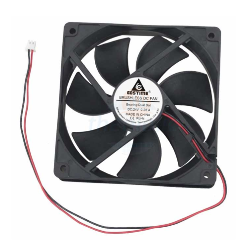 Quạt tản nhiệt không có lưới bảo vệ 12025 (120*120*25 DC24V)